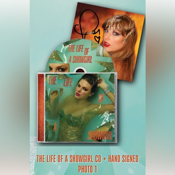 The Life of a Showgirl Signed CD Photo 1 - Picture 1 of 3